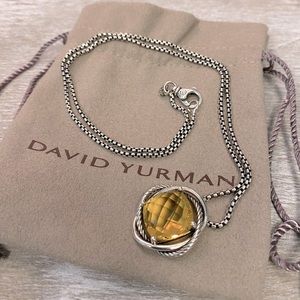 David Yurman Citrine Infinity 14MM Necklace